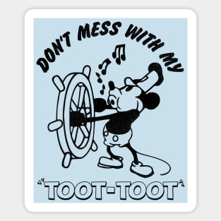 TOOT TOOT WILLIE Magnet